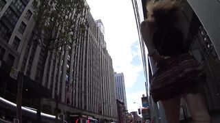 Windy upskirt