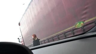 Anorexic Street Whore Making a Living