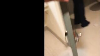 Boss Visits The sexy Nurse in Hospital's Bathroom