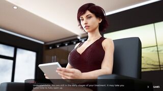 My Hot DARK HAIRED Therapist Tries to Help me With my LONG problem - Milfy City - (ep #1)