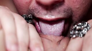Sensual Snatch Clitoris Licking Cunnilingus NightCall - Alara Decker & CKing