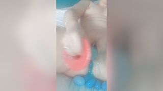 Being nailed by alien and laying its eggs