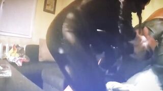 Rough fisting session with Hottie female domination GF