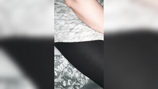 Step MILF boned through shiny pants by step son