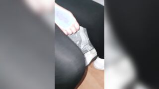 Step MILF boned through shiny pants by step son