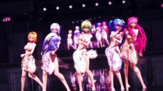 [MMD] Huge Tits Squadron Piranger [R-18]