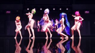 [MMD] Huge Tits Squadron Piranger [R-18]