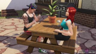 My Ex-Wife And I Try The New Benches For The Garden By Fucking On Them - Sensual Goddess Animations