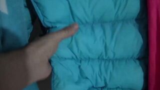 Skeaking In Step-Sisters Room To Hump Her Comforter And Cum