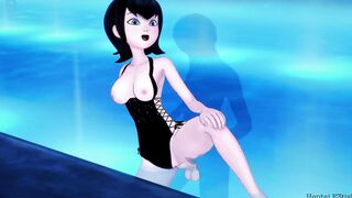 Mavis Pool Side Sex Tape : Hotel Transylvania