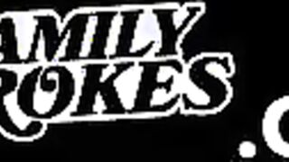 Family Rubs - Lusty Step Daddy Disciplines His Step Daughter