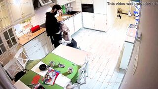 Dancing Women Gets Blow & Fucked at Kitchen