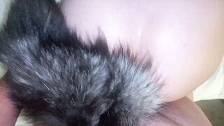 Rachel Reign with my Tail plug inside my BOOTY!