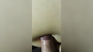 sticking the tip inside the navel