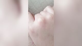 stepcousin jerking off sweet vagina while nobody is home