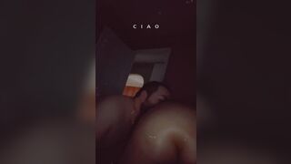 Daddy eats bbw hispanic butt