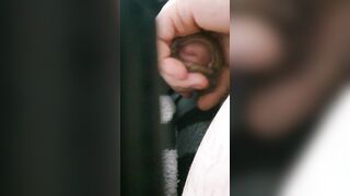 Step MILF grabs Step son cock making him cum under blanket near hubby