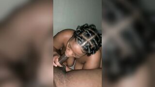 Ex was sucking off the skin off. I miss her lol