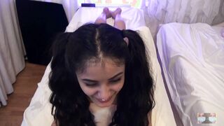 Satisfy Don't Pull out! Booty Grind Assjob Turns in groaning