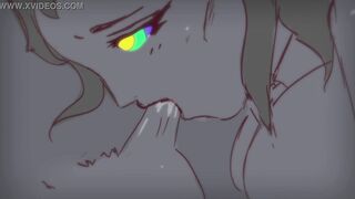 Fem Dom becomes a submissive skank to dick (domina-swap hypnosis) hentai