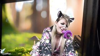 Small Neko sluts Fucks LONG Machine