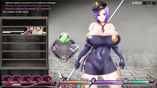 Karryn's Prison [PornPlay Animated game] Ep.11 she creampie while dancing
