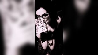 Cumslut dancing into leather skirt smoking oral sex / full movie on my homemades
