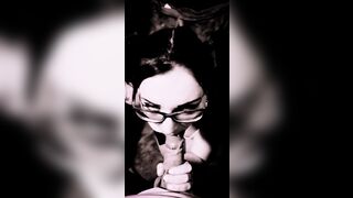 Cumslut dancing into leather skirt smoking oral sex / full movie on my homemades