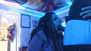 She suck did so damn beautiful throat goat