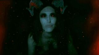 Debaptize and Cum Tribute inside Real Satanic Initiation