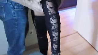Merry Xmas, Veronica. You’ve been a very bad kitty this year, here’s your fetish present!