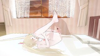Just flirting with Sara Hoshikawa at missionary posture