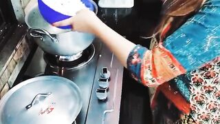 Ex-Wife Anally Fuck into Kitchen While She is Busy Cooking