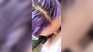 BBW Hispanic chokes on small cock