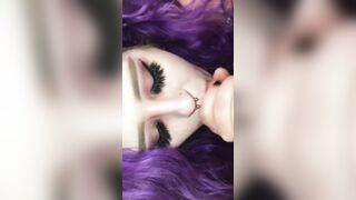 Hotel Room Blow Job With Huge Natural Hooters