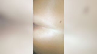 Cheating hispanic mom w nice booty screwed doggy and closeup jizzed
