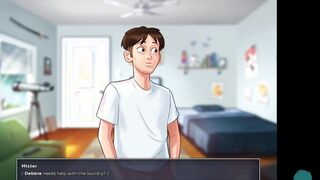SUMMERTIME SAGA #77 • The milf is ride his penis