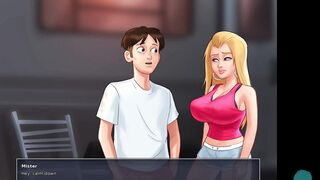 SUMMERTIME SAGA #77 • The milf is ride his penis