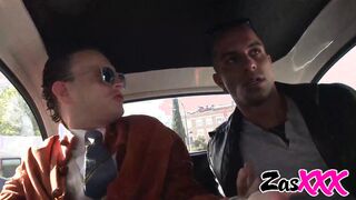 Antonio Aguilera and Isaac Roffe three-way with Carolina Abril