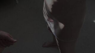 Rub your penis on my snatch and cum on my underwear