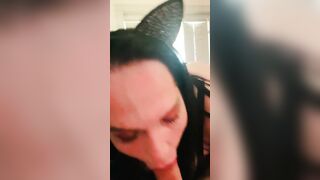 Alliekatnight69homemades sex tape smoking and Giving a masterful blow job till he ejaculates All over my good