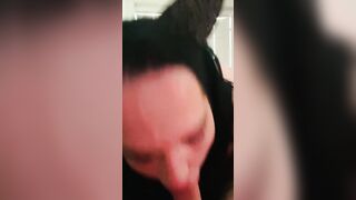 Alliekatnight69homemades sex tape smoking and Giving a masterful blow job till he ejaculates All over my good