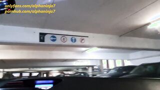 Fucked Me inside the Outdoor Vehicle Park & Finish on Face