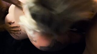 Random men gang bang my holes until they cum into my face