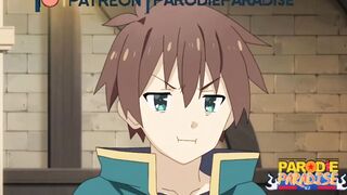 Aqua pays for her l. anime