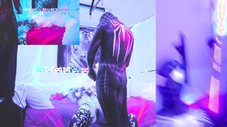 @SexyNeonKitty Spider-gwen Anti-gwen Squirting spider bimbo banged! by spiderman on model live