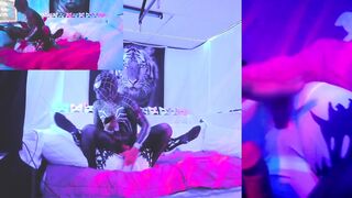 @SexyNeonKitty Spider-gwen Anti-gwen Squirting spider bimbo banged! by spiderman on model live