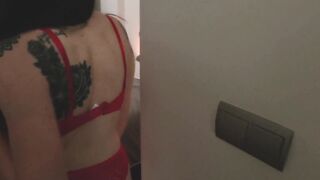 We Were Watching A Sex Tape And He Made Me SQUIRT So I Rewarded Him With a Twerking On His Dick
