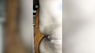 Amatuer booty fucked and sex toy snatch plowed