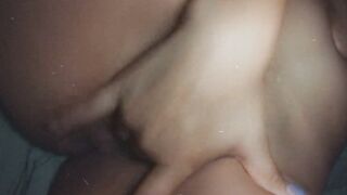 Stepsister touching herself